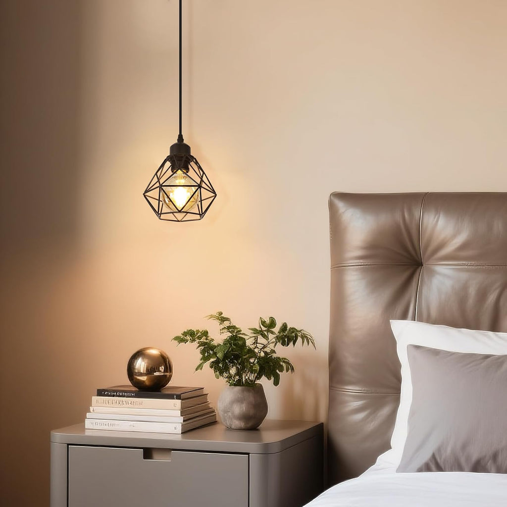 Chandeliers - Black Metal Frame