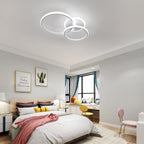 Ceiling Light - White Acrylic Frame, White Light