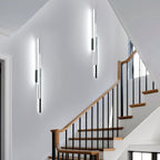 Wall Light - Black Aluminium Frame, White Light