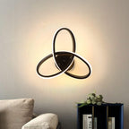 Ceiling Light - Black Aluminium Frame, Warm Light
