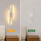 Comely Applique Murale Intérieure, Lampe LED Murale Moderne 16W 1800LM, Éclairage Acrylique Luminaire Mural pour Chambre, Salon, Salle à Manger, Couloir, Escalier, 3000K Lumière Chaude