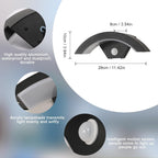 Wall Light - Black Metal Frame, White Light