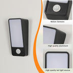 Wall Light - Black Aluminium Frame, Warm Light