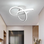 Ceiling Light - White Aluminium Frame, White Light