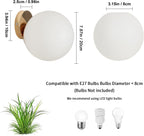 Wall Light - Gold Metal Frame