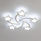 Ceiling Light - White Acrylic Frame, White Light