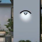Wall Light - Black Metal Frame, White Light