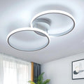 Ceiling Light - White Aluminium Frame, White Light