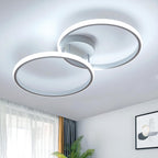 Ceiling Light - White Aluminium Frame, White Light