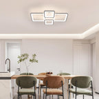 Ceiling Light - White Acrylic Frame, Tunable and Dimmable