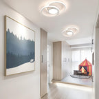 Ceiling Light - White Aluminium Frame, Natural Light