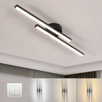 Ceiling Light - Black Aluminium Frame, Tunable