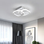 Ceiling Light - White Aluminium Frame, White Light