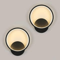 Wall Light - Black Aluminium Frame, White Light