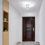 Ceiling Light - White Aluminium Frame, White Light