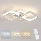 Ceiling Light - White Acrylic Frame, Tunable and Dimmable
