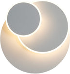 Wall Light - White Acrylic Frame, Warm Light