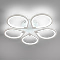 Ceiling Light - White Acrylic Frame, White Light