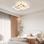 Ceiling Light - Wood Acrylic Frame, Tunable and Dimmable