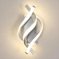 Applique - Cornice in alluminio color argento, Luce naturale