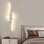 Applique - Telaio in Alluminio Bianco, Luce Naturale