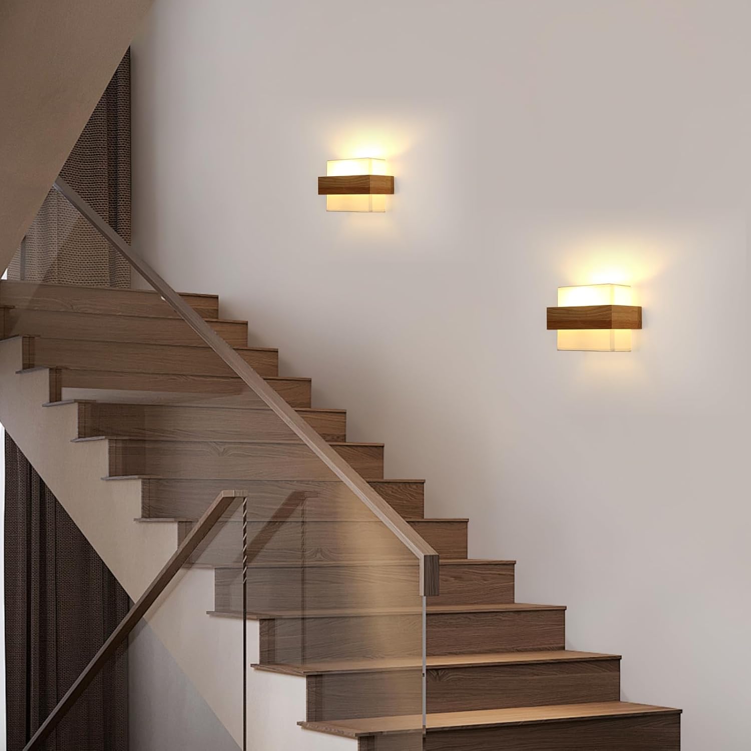 Wall Light - Wood Frame