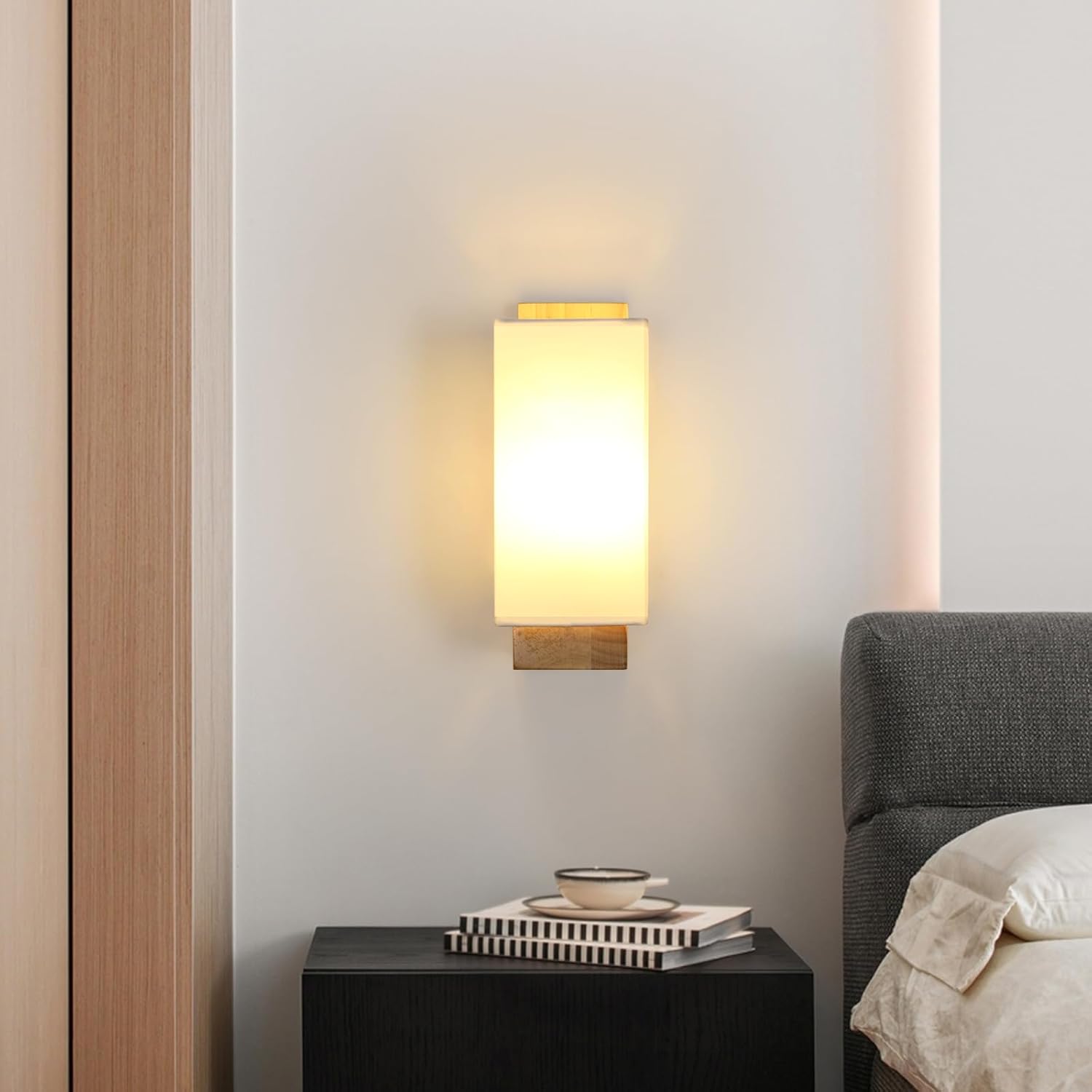 Wall Light - Wood Frame