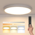 Ceiling Light - White Plastic Frame, Tunable and Dimmable