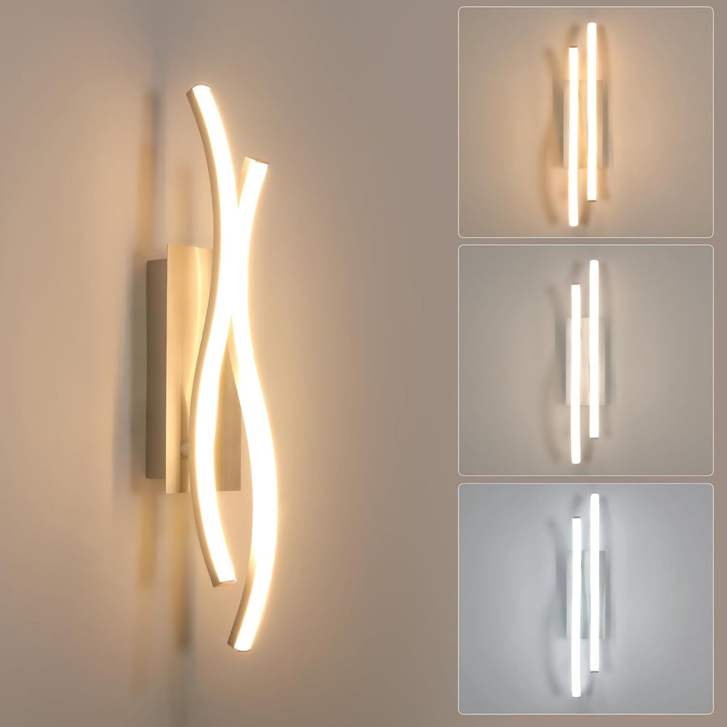 Wall Light - Silver Aluminium Frame, Tunable