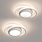 Ceiling Light - White Aluminium Frame, Natural Light