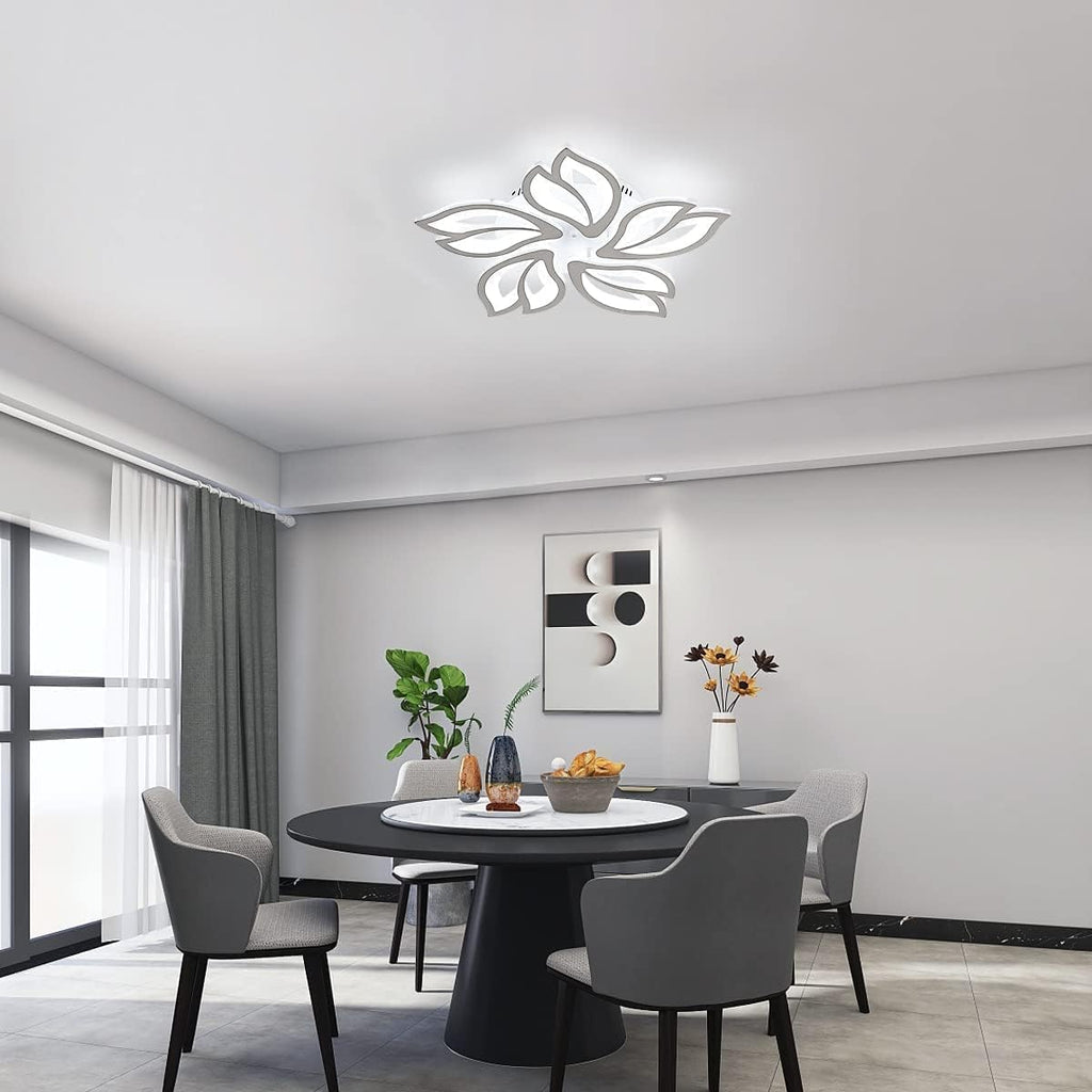 Ceiling Light - White Acrylic Frame, Tunable and Dimmable