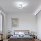 Ceiling Light - White Aluminium Frame, White Light