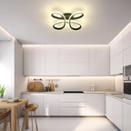 Ceiling Light - Black Aluminium Frame, Natural Light