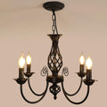 Chandeliers - Black Metal Frame