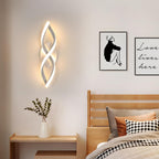Wall Light - White Aluminium Frame, Warm Light