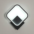 Wall Light - Black Aluminium Frame, White Light