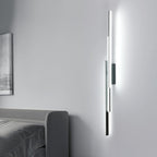 Wall Light - Black Aluminium Frame, White Light
