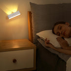 Comely veilleuse avec LED magnétique avec télécommande - rotative à 360°, dimmable au toucher, 3000K-6500K, rechargeable USB-C, batterie 1800 mAh, pour le salon chambre à coucher échelle