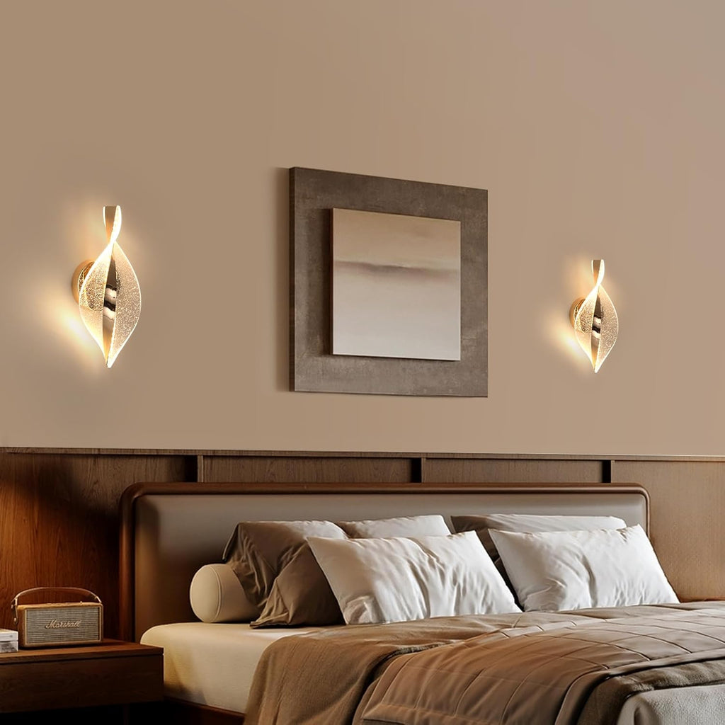 Wall Light - Gold Acrylic Frame, Tunable