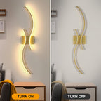 Wall Light - Black Aluminium Frame, Tunable and Dimmable