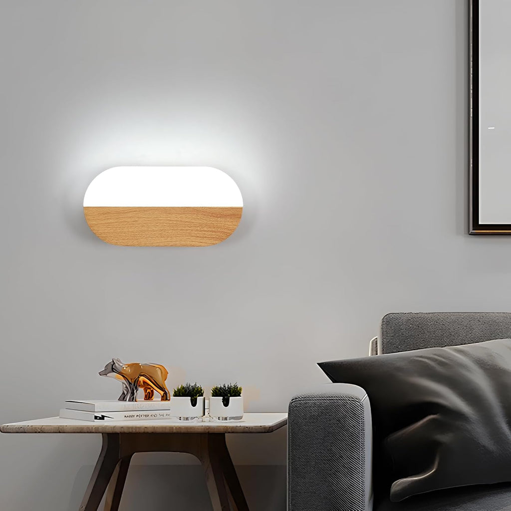 Wall Light - Black Metal Frame