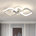 Comely Plafonnier LED, 36W 4000LM Lampe de Plafond Carré, Blanc Luminaire Plafonnier Moderne Acrylique pour Couloir Salle de Bains Cuisine Salon, Lumière Naturelle 4500K