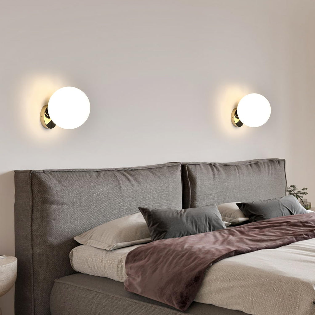 Wall Light - Chrome Metal Frame