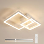 Ceiling Light - White Acrylic Frame, Tunable and Dimmable