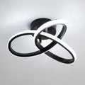 Ceiling Light - Black Aluminium Frame, White Light