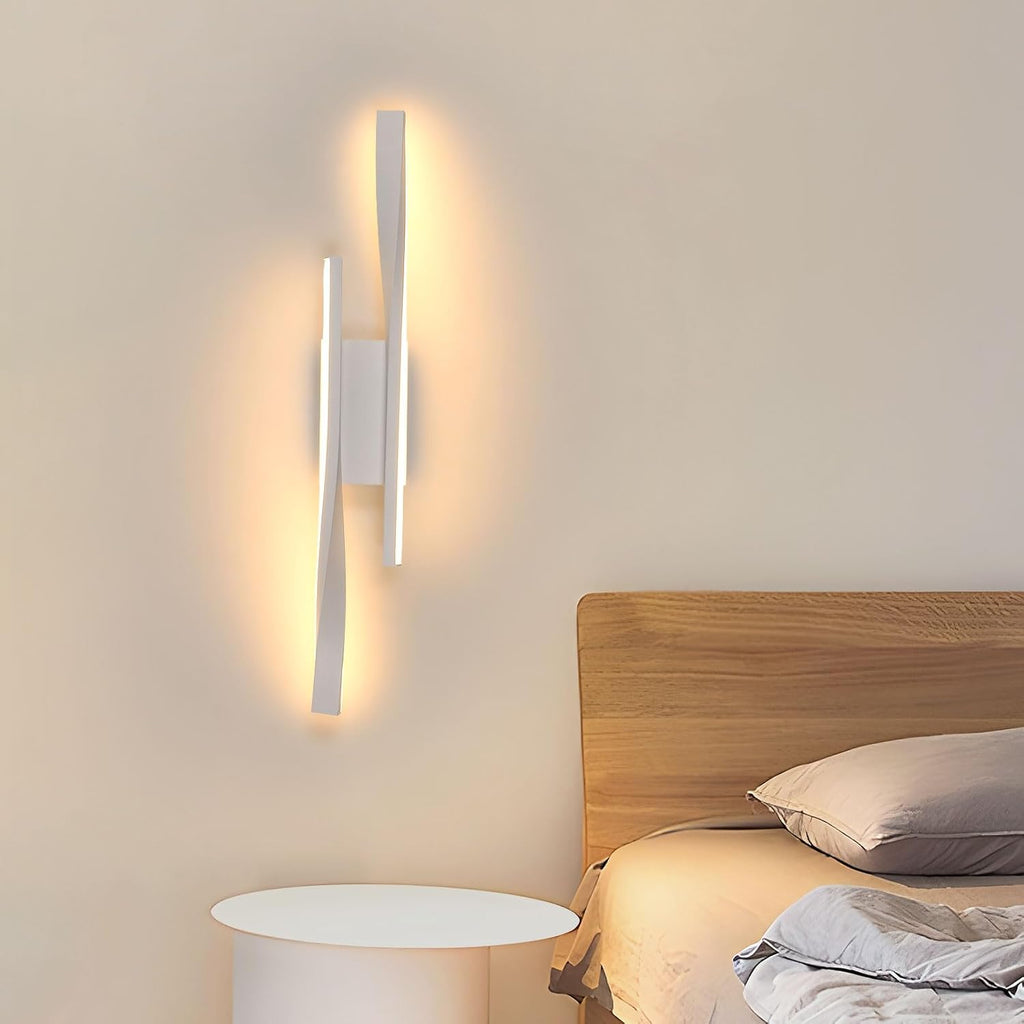 Comely Applique Murale Intérieure, Lampe LED Murale Moderne 16W 1800LM, Éclairage Acrylique Luminaire Mural pour Chambre, Salon, Salle à Manger, Couloir, Escalier, 3000K Lumière Chaude