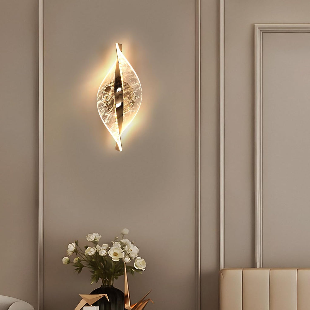 Wall Light - Gold Acrylic Frame, Tunable