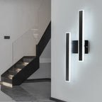 Lampada da parete - Cornice in acrilico nero, sintonizzabile
