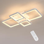 Ceiling Light - White Acrylic Frame, Tunable and Dimmable