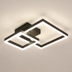 Ceiling Light - White Acrylic Frame, White Light